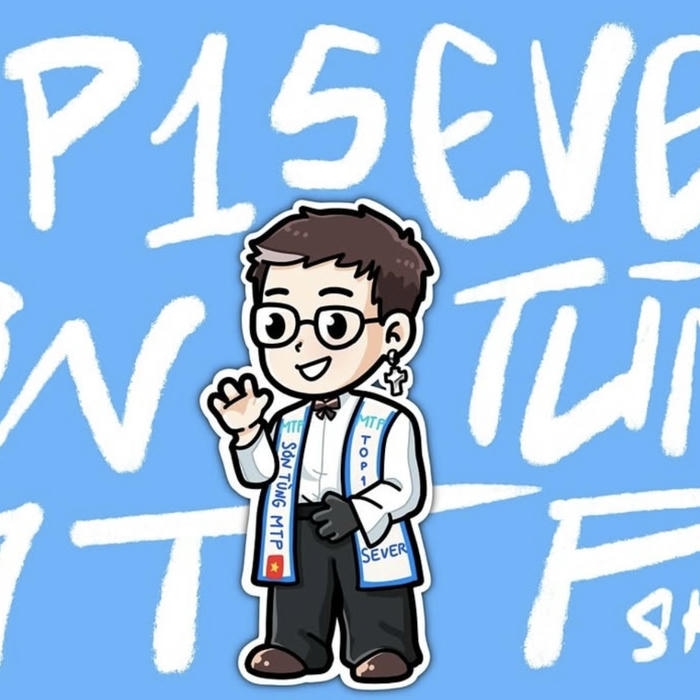 hình ảnh sơn tùng chibi tạo cảm giác dễ tiếp cận