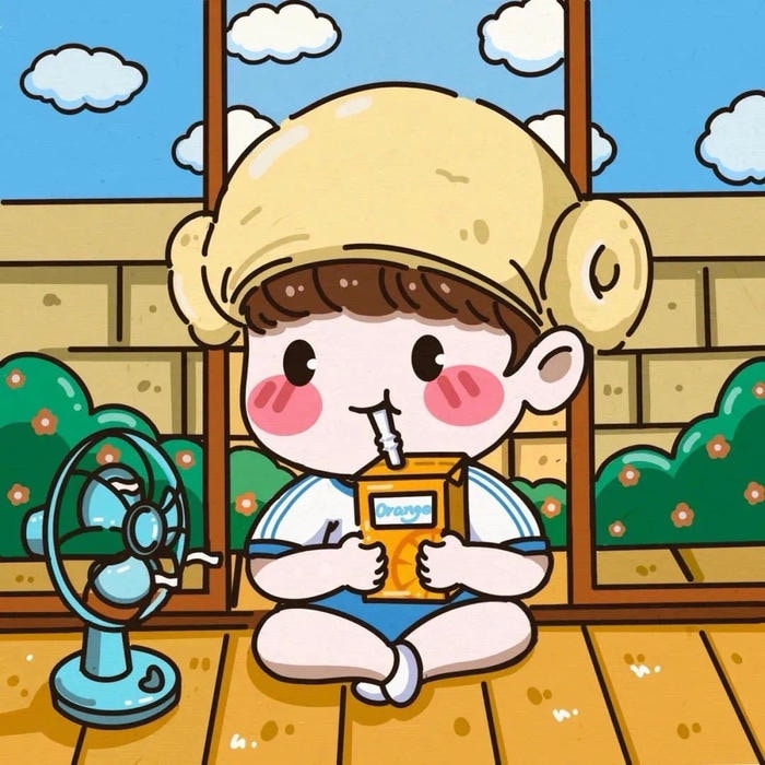 hình chibi bé trai tạo cảm giác dễ chịu