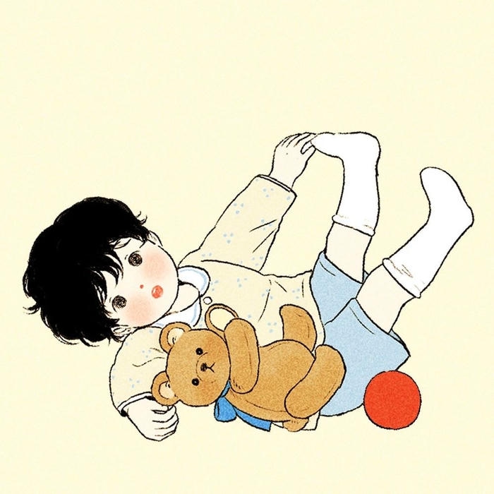 hình chibi bé trai với tạo hình trẻ trung dễ mến