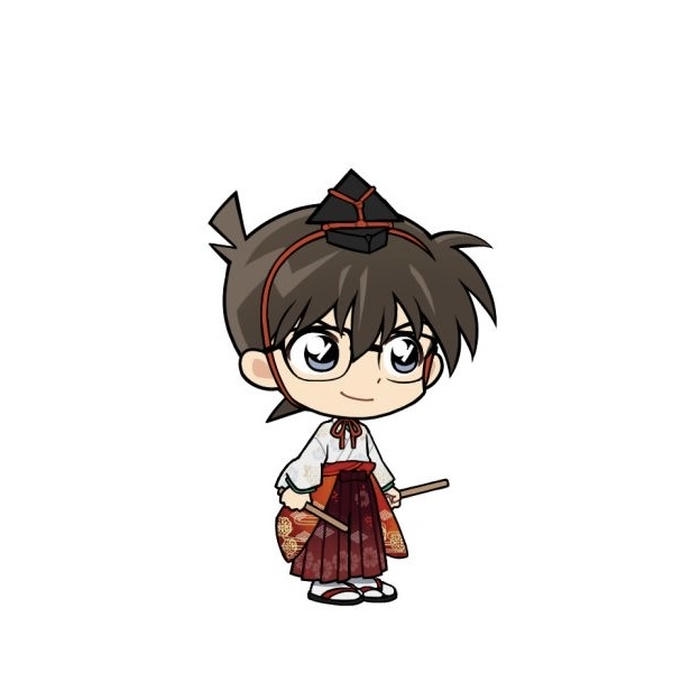 hình conan chibi cute chibi hóa nhân vật Conan