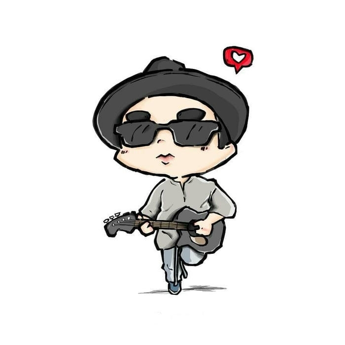 hình sơn tùng chibi thường được chia sẻ trực tuyến