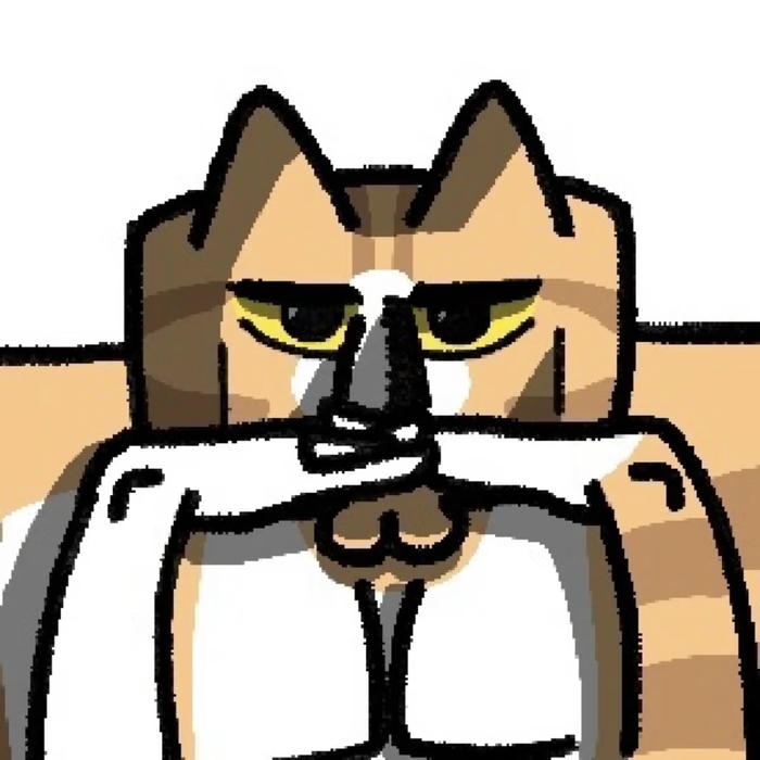 hổ con suy nghĩ dễ thương avatar meme