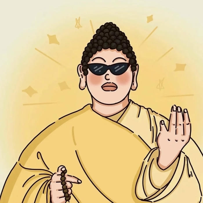 meme ảnh đại diện a di đà phật