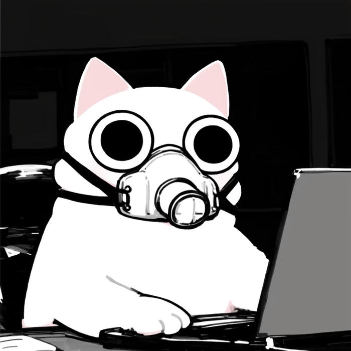 meme hài mèo thở oxy chạy deadline