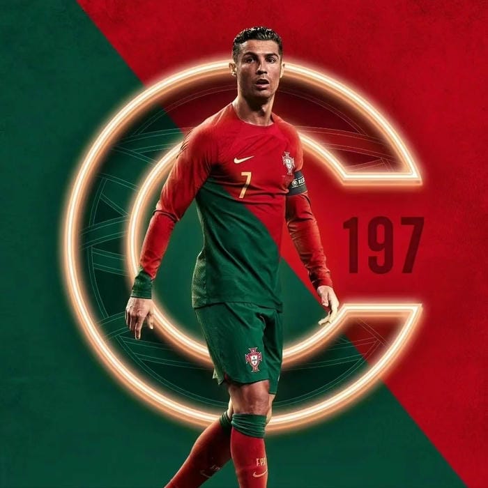ronaldo avatar hình ảnh ăn mừng chiến thắng