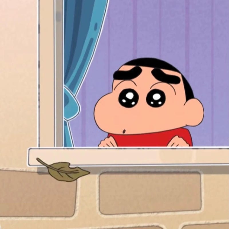 shin cậu bé bút chì avatar biểu cảm lầy