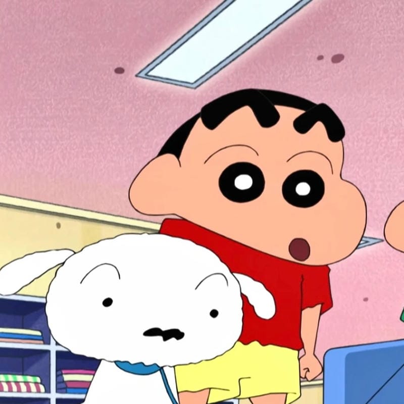 shin cậu bé bút chì avatar tạo hình vui nhộn