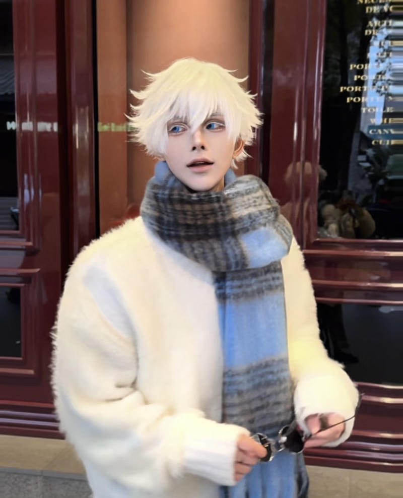 tạo hình anime hiện đại của Gojo