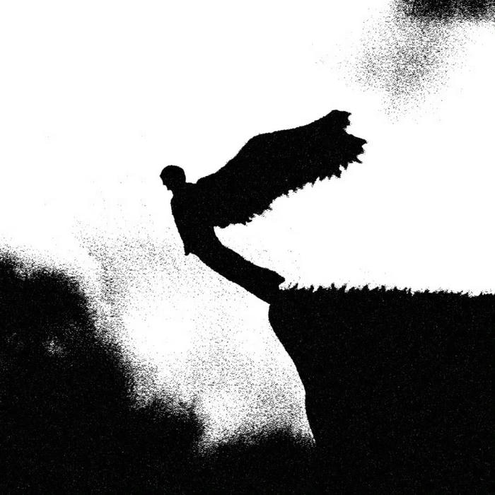 tông đen trắng tinh giản cho avatar