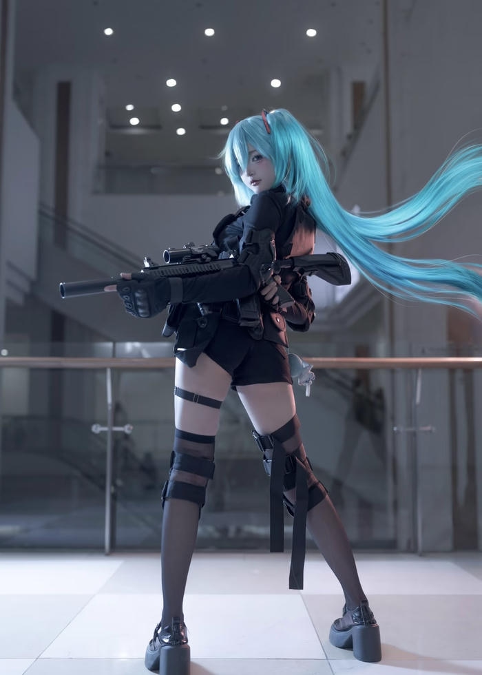 Ảnh cosplay miku thể hiện diện mạo nhân vật nổi tiếng