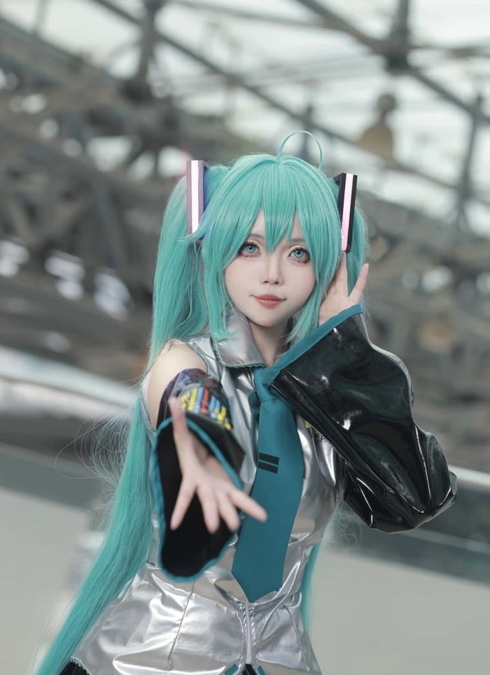Bức ảnh cosplay miku làm rõ tạo hình sân khấu
