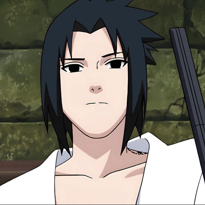 Bức ảnh avatar sasuke khắc họa ánh mắt đầy quyết tâm