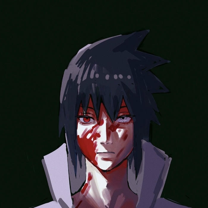 Hình ảnh avatar sasuke mang cảm xúc kiềm chế mạnh mẽ