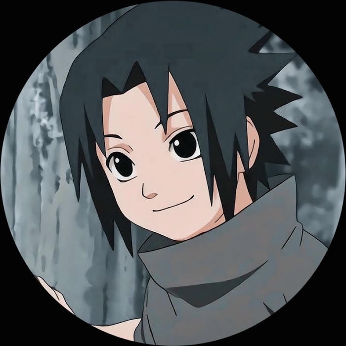 Hình avatar sasuke khắc họa sự tập trung cao độ