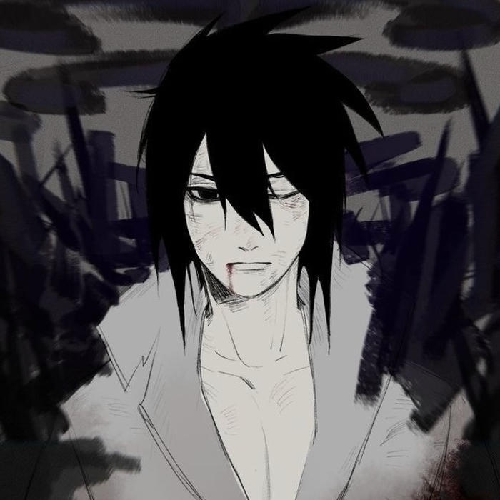 Hình avatar sasuke mang cảm xúc kiên định