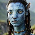 nhân vật Avatar với phụ kiện truyền thống