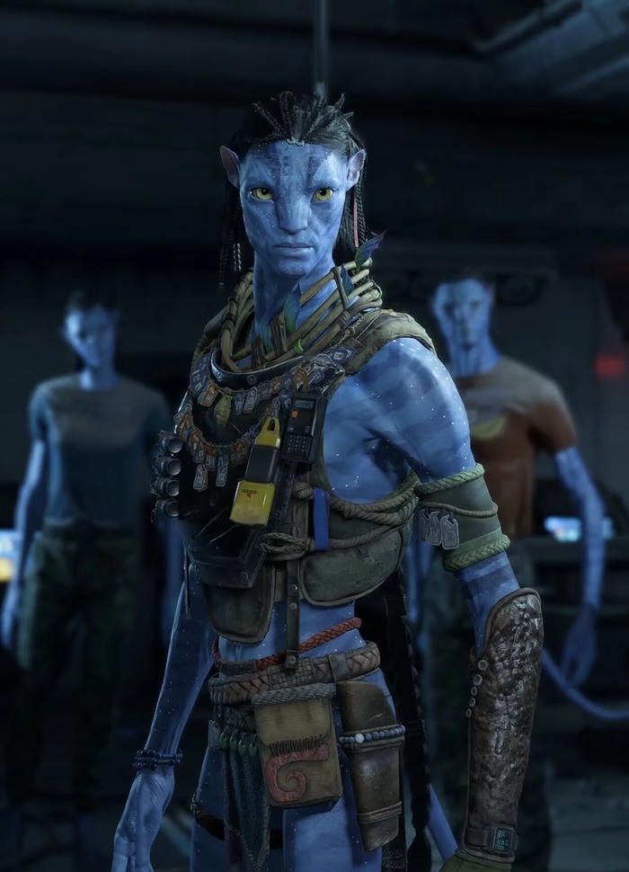 nhân vật Avatar với trang phục truyền thống