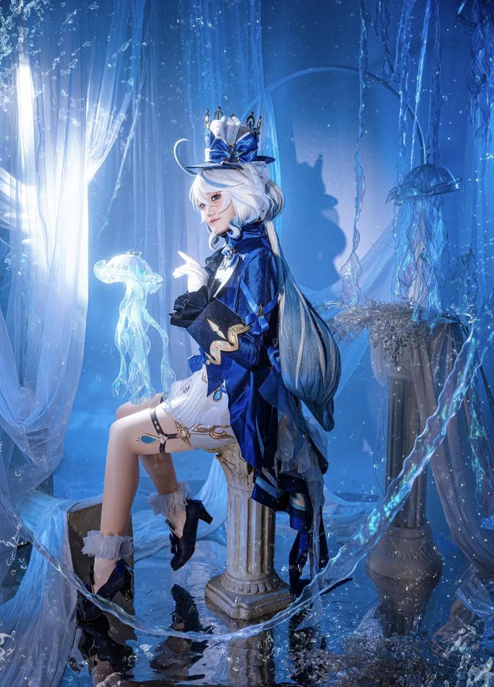 Bức hình furina cosplay cho thấy sự tự chủ rõ rệt