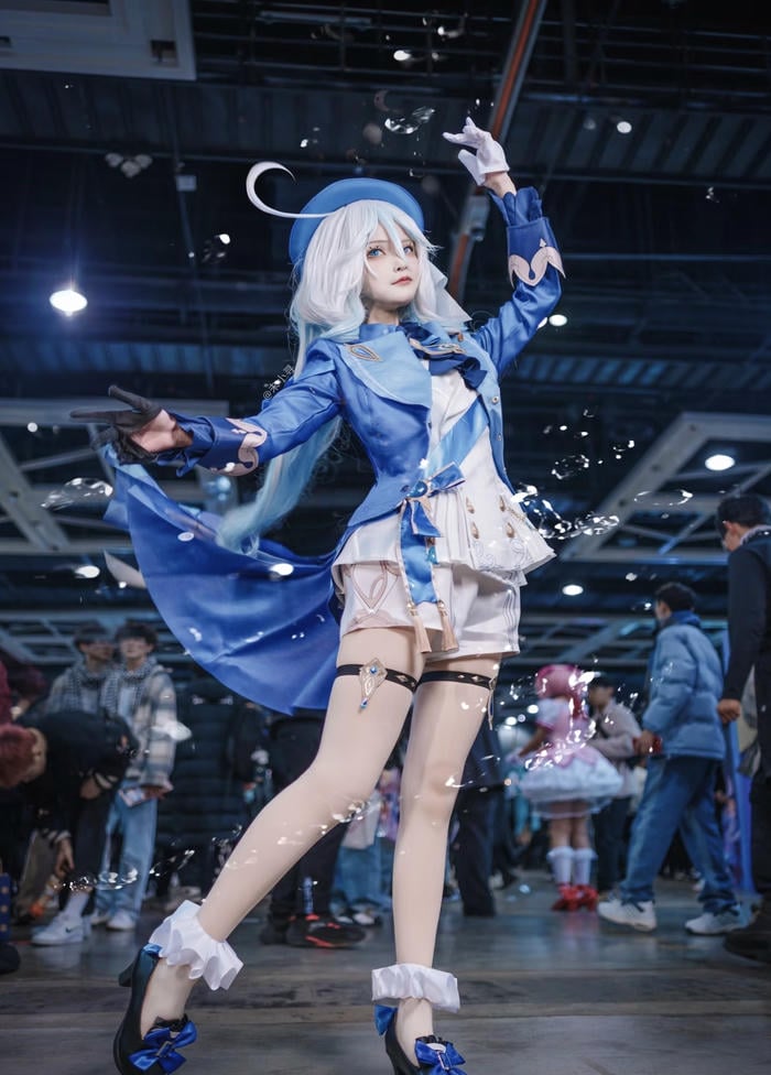 Bức hình furina cosplay gợi hình tượng nổi bật cá nhân
