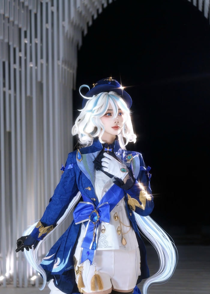 Hình ảnh furina cosplay cho thấy khí chất tự nhiên rõ nét