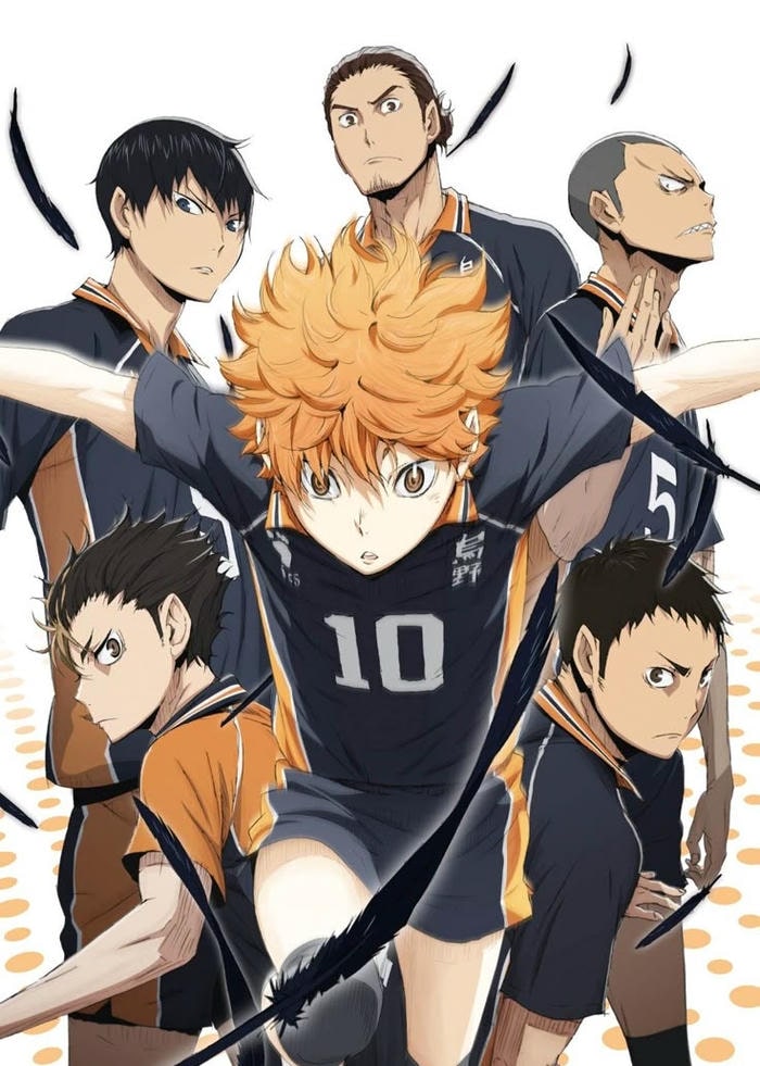 ảnh anime bóng chuyền pha cứu bóng thấp