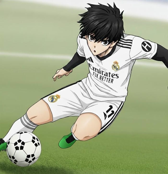 ảnh anime bóng đá tình huống phản công