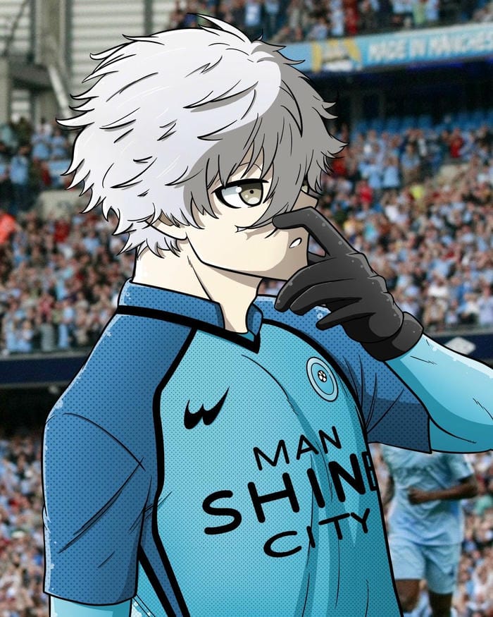 ảnh anime bóng đá tư thế dứt điểm