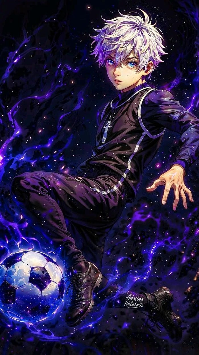 hình ảnh anime bóng đá chuyển động tốc độ
