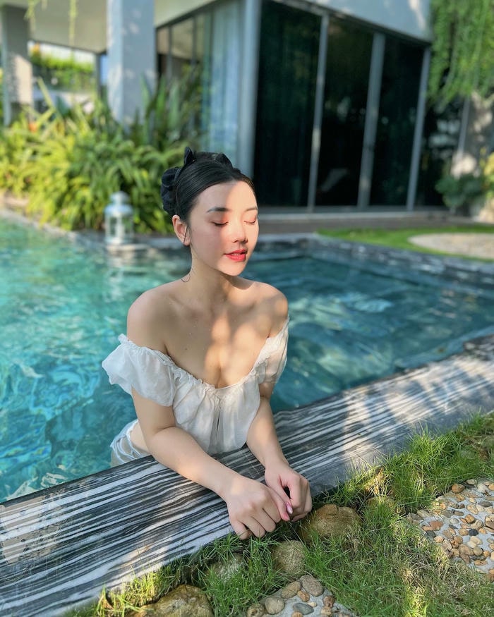 quỳnh kool sexy dáng mặc bikini đẹp