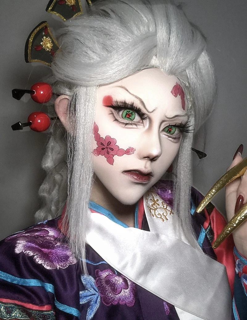 Ảnh Daki cosplay thể hiện ngoại hình anime rất hấp dẫn