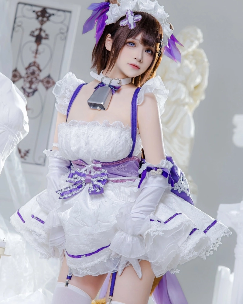 Ảnh cosplay bò sữa biểu cảm đáng yêu thu hút người xem