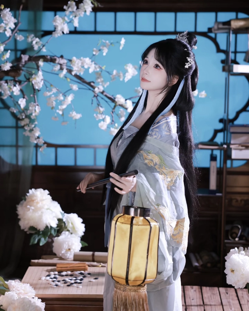 Ảnh cosplay cổ trang mang nét đẹp mềm mại đầy nữ tính