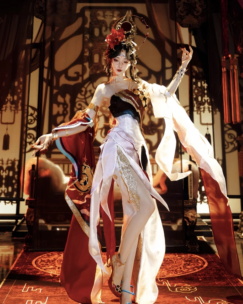 Ảnh cosplay cổ trang phong cách dịu dàng đầy cuốn hút