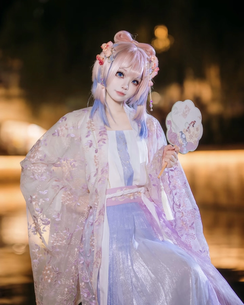 Ảnh cosplay cổ trang với vẻ đẹp dịu dàng đầy nữ tính