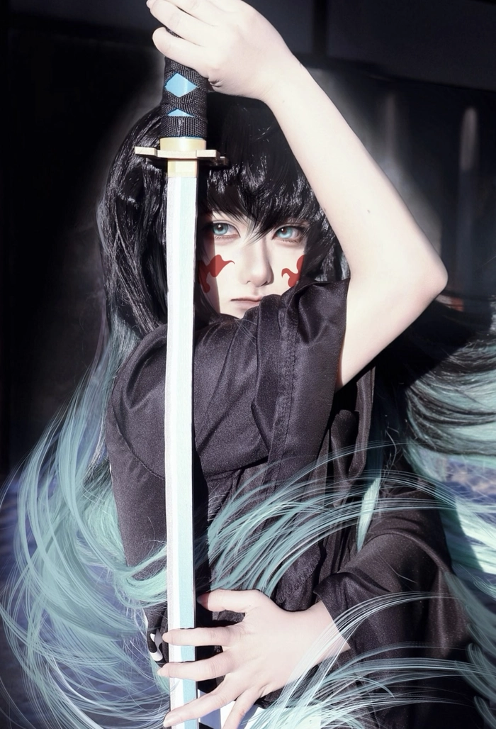 Ảnh cosplay kimetsu no yaiba với trang phục rõ nét