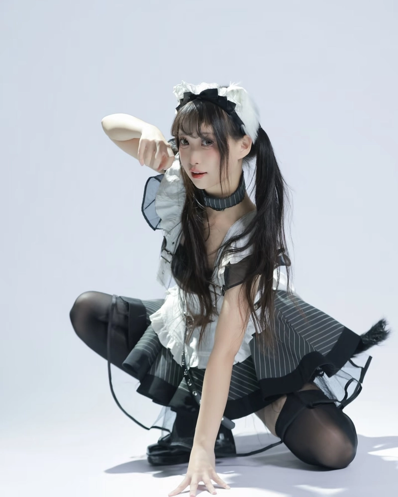 Ảnh cosplay mèo với tạo hình dễ thương nổi bật