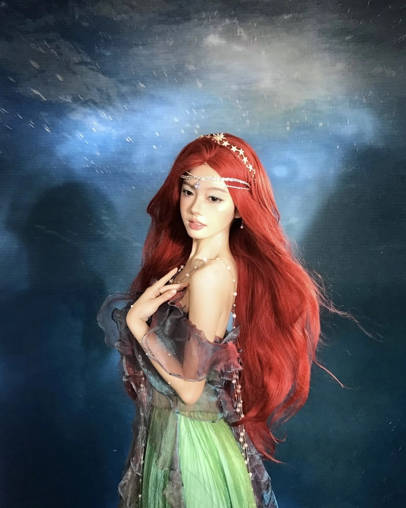 Ảnh cosplay nàng tiên cá phong cách fantasy đầy cuốn hút