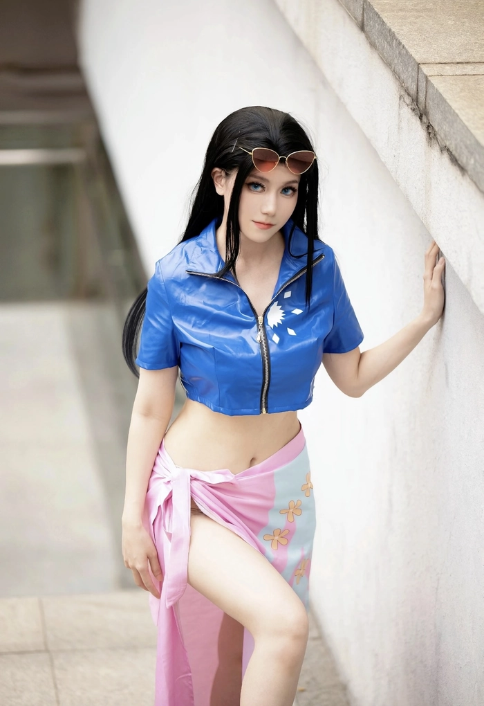Ảnh cosplay one piece với ánh sáng tự nhiên