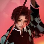 Ảnh tanjiro cosplay gợi cảm giác tin cậy tự nhiên