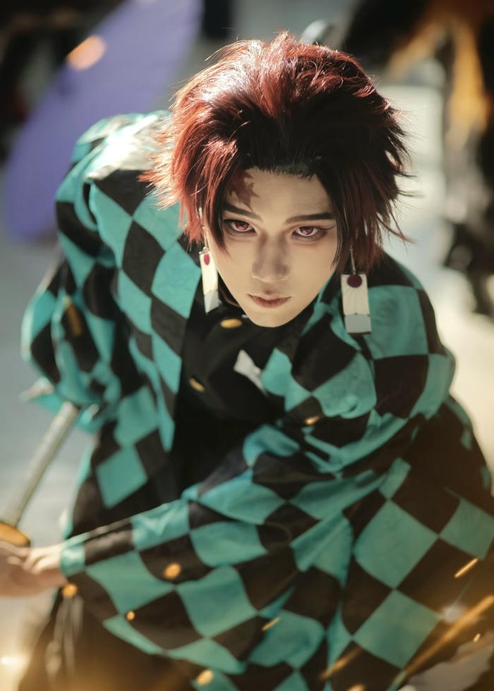 Ảnh tanjiro cosplay thể hiện sự kiên trì đáng quý
