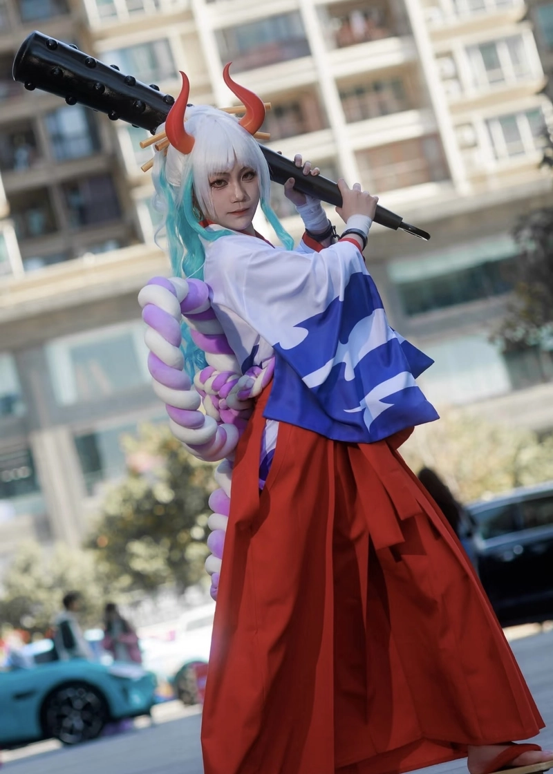Cosplay Yamato với outfit nổi bật đậm chất chiến binh