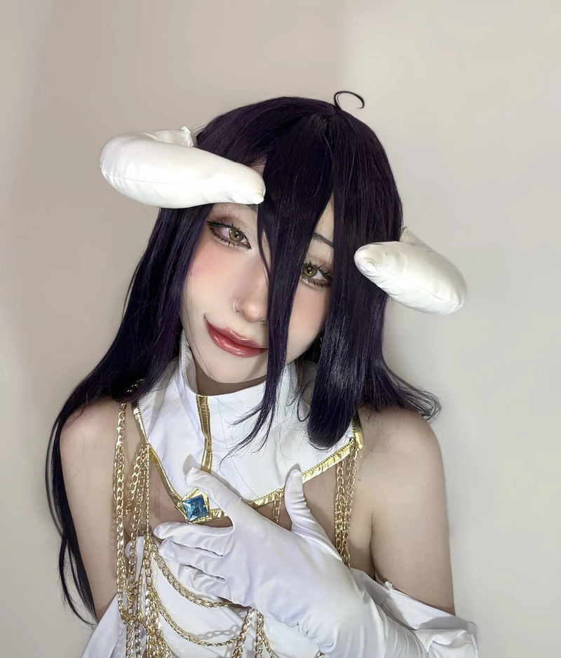 Cosplay albedo phong cách đẹp và cuốn hút