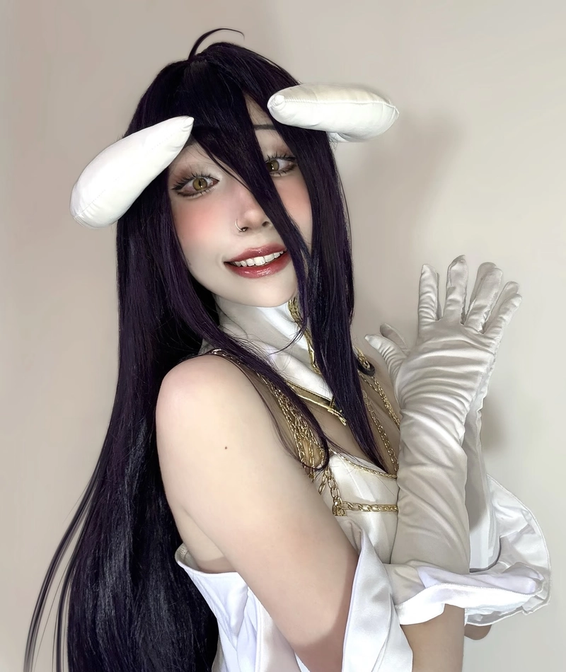 Cosplay albedo phong cách thanh lịch quyến rũ