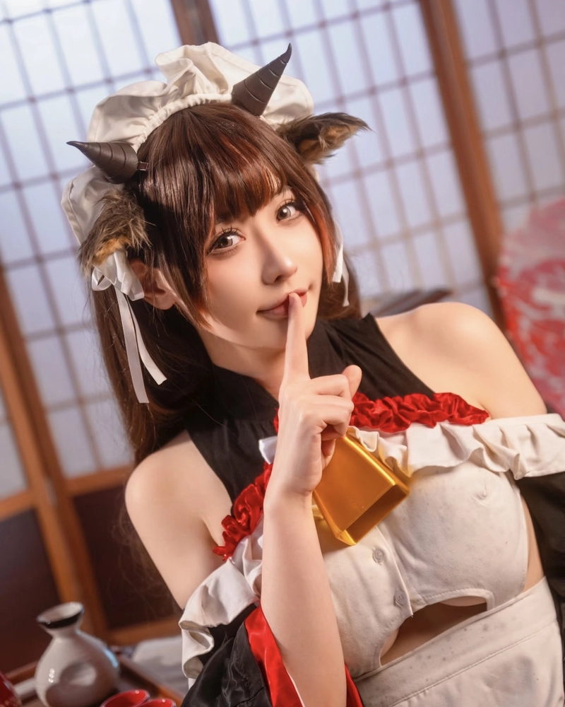 Cosplay bò sữa nữ phong cách đáng yêu tạo điểm nhấn riêng