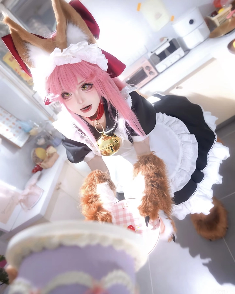 Cosplay mèo nữ đáng yêu với phong cách dễ thương
