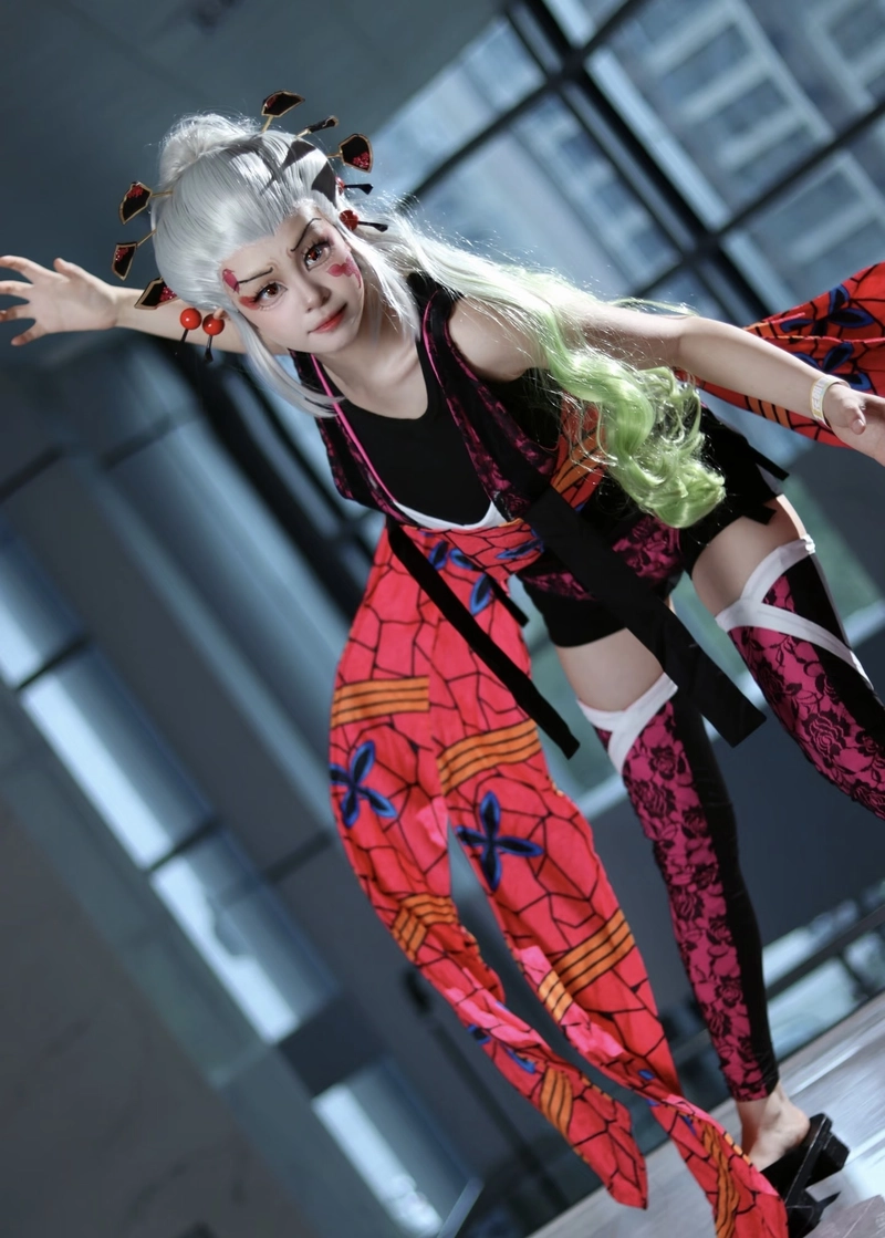 Hình Daki cosplay mang nét đẹp hiện đại pha cổ điển