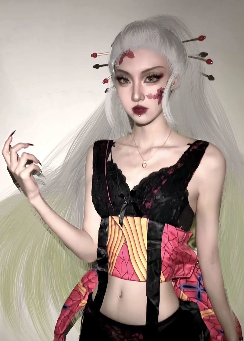 Hình Daki cosplay mang vẻ đẹp anime đầy điểm nhấn
