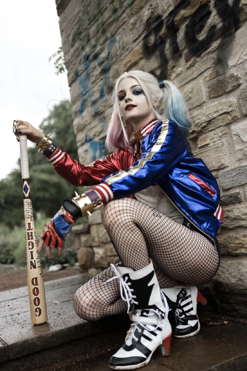 Hình cosplay Harley Quinn cá tính đầy ấn tượng