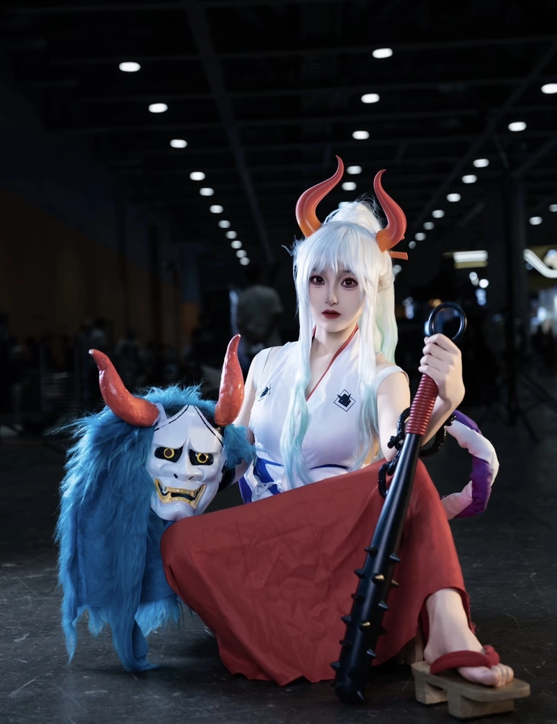 Hình cosplay Yamato trong tạo hình mạnh mẽ cá tính