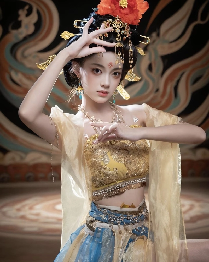 Hình cosplay cổ trang mang vẻ đẹp thanh thoát đầy nữ tính